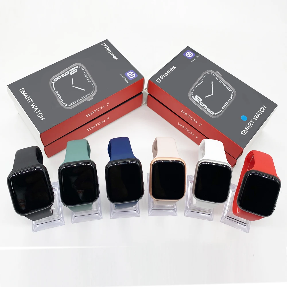 2022 IWO 13 I7 Pro Max Smart Watch Women Men Series 7 Bluetooth Call 44mm Blood Pressure Monitor Smartwatch For Apple Android