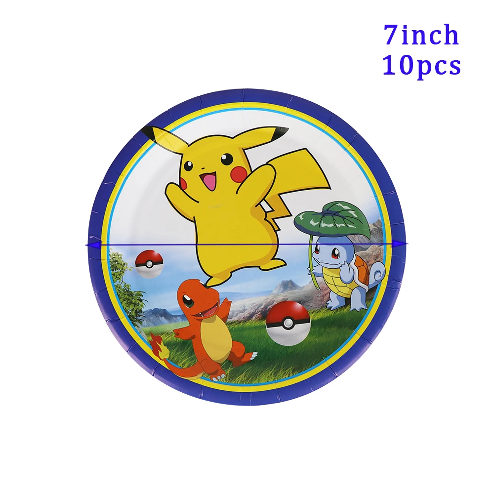 Чехол с изображением покемона для украшения дня рождения |