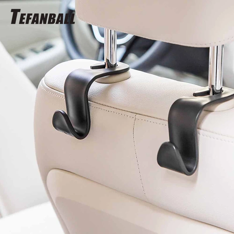 Универсальная автомобильная вешалка крючки спинки сиденья для продуктов 2 шт. |