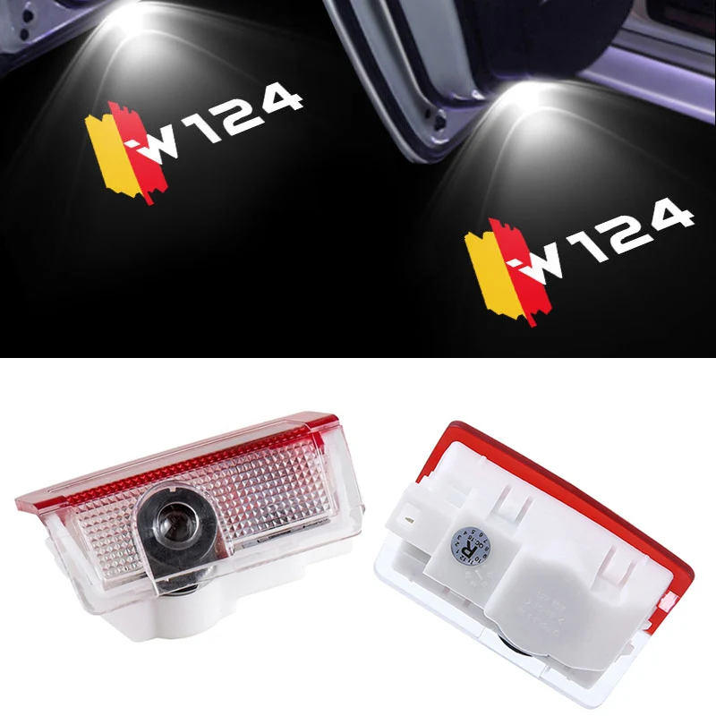 

2 шт., лазерные проекторы для дверей автомобилей Mercedes Benz E W124