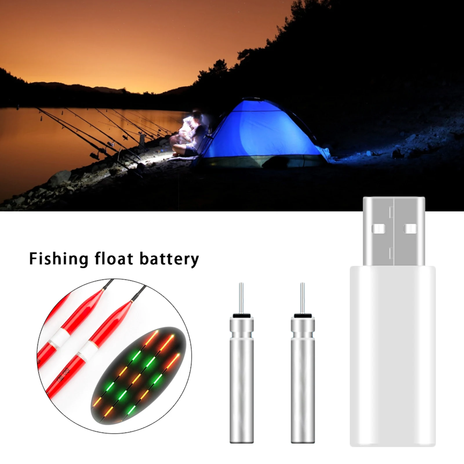 2021 Luminous Fishing Floats CR425 Night Fishing Buoy Tools Fresh Water Bobber Tackle Luminous Floats CR425 Tackle Accessories images - 6