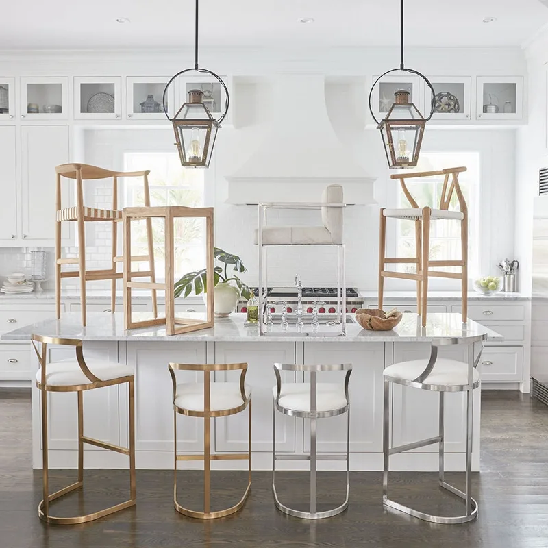 Рисунок 3 - Роскошный Железный барный стул XX63Nordic светильник