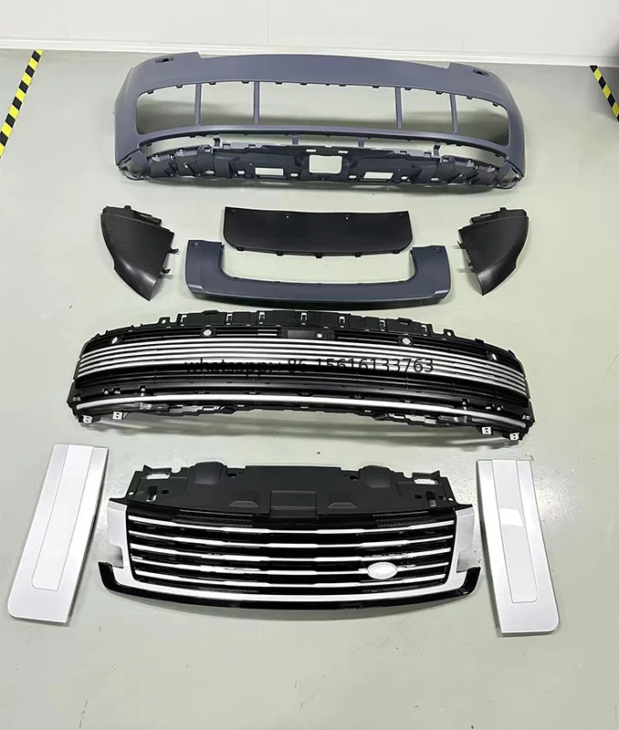 Фото Комплект обвесов для Land Rover Range Rover Vogue SV: передний и задний бамперы, расширители колесных арок, детали для внешнего тюнинга и рестайлинга автомобиля №1