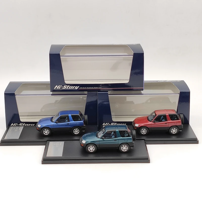 

Hi Story 1:43 Toyota RAV4 J 1994 SUV Limited Edition Resin Metal Static Car Model Toy Gift