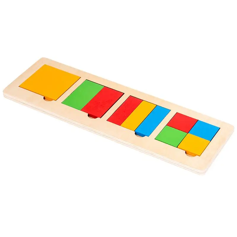 

Wooden Shapes Puzzles Blocks Colorful Shape Pattern Geometric Brain Teaser Geometric Tangram Wood Block Puzzle Geometric Brain