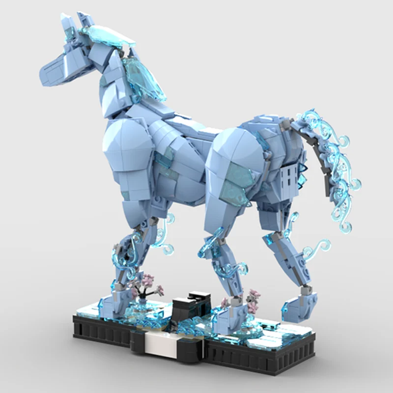 Набор для сборки модульной модели коня-Патронуса из серии Creators Animal Series, конструктор MOC, технологичные подарки, праздничный набор для детей (art.: 3920d95b6852f) - 3920d95b6852f