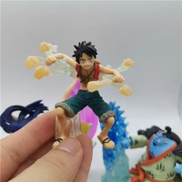 bandai japanese anime one piece monkey d luffy jinbe chopper silvers rayleigh special effects must kill collection model toy