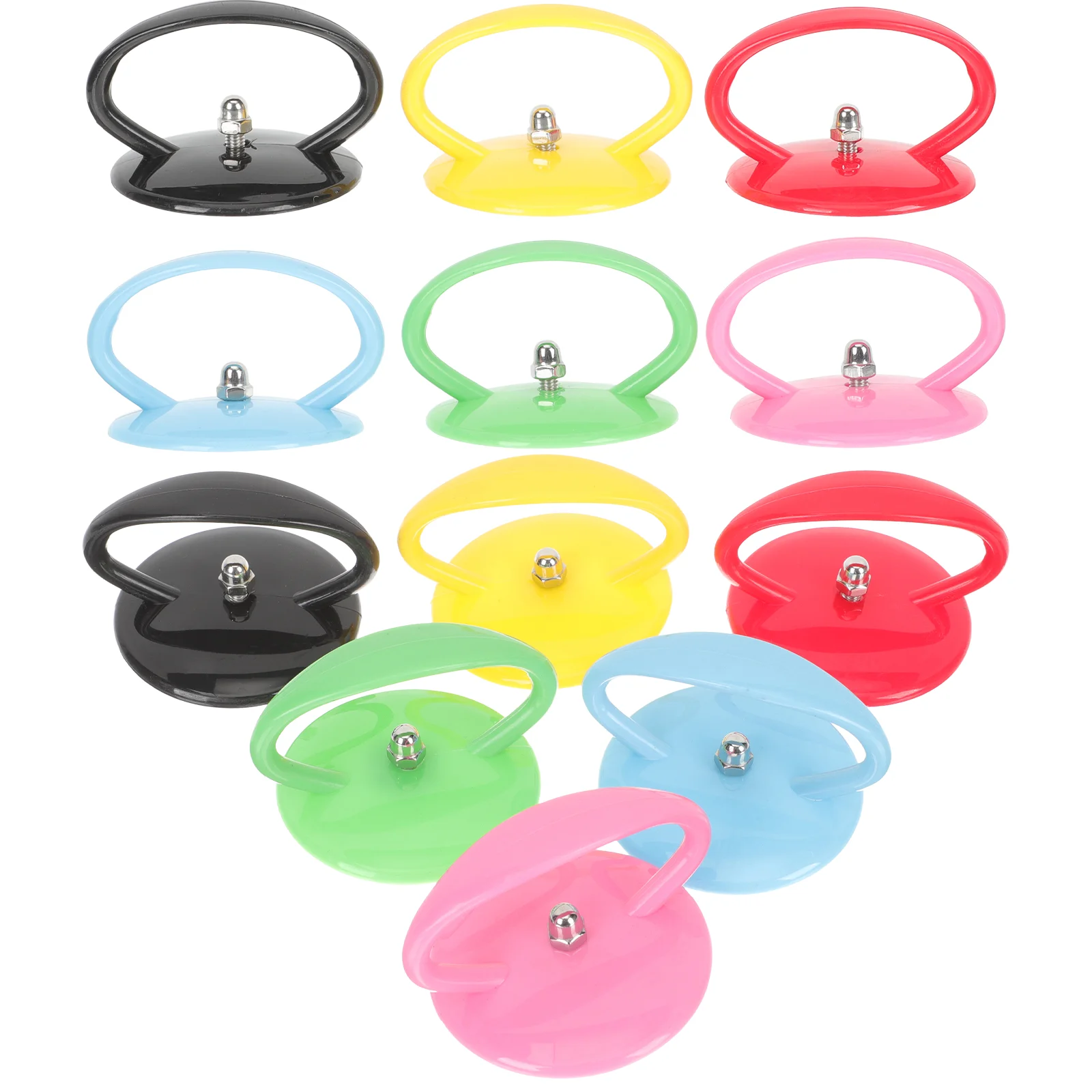 

12 Pcs Pot Cover Handle Colorful Lid Handles Pot Lid Knob Colored Lid Handles Detachable Universal Pot Handles