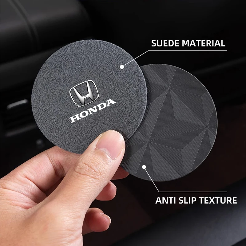 2 шт. автомобильные кожаные подставки для воды противоскользящие коврики