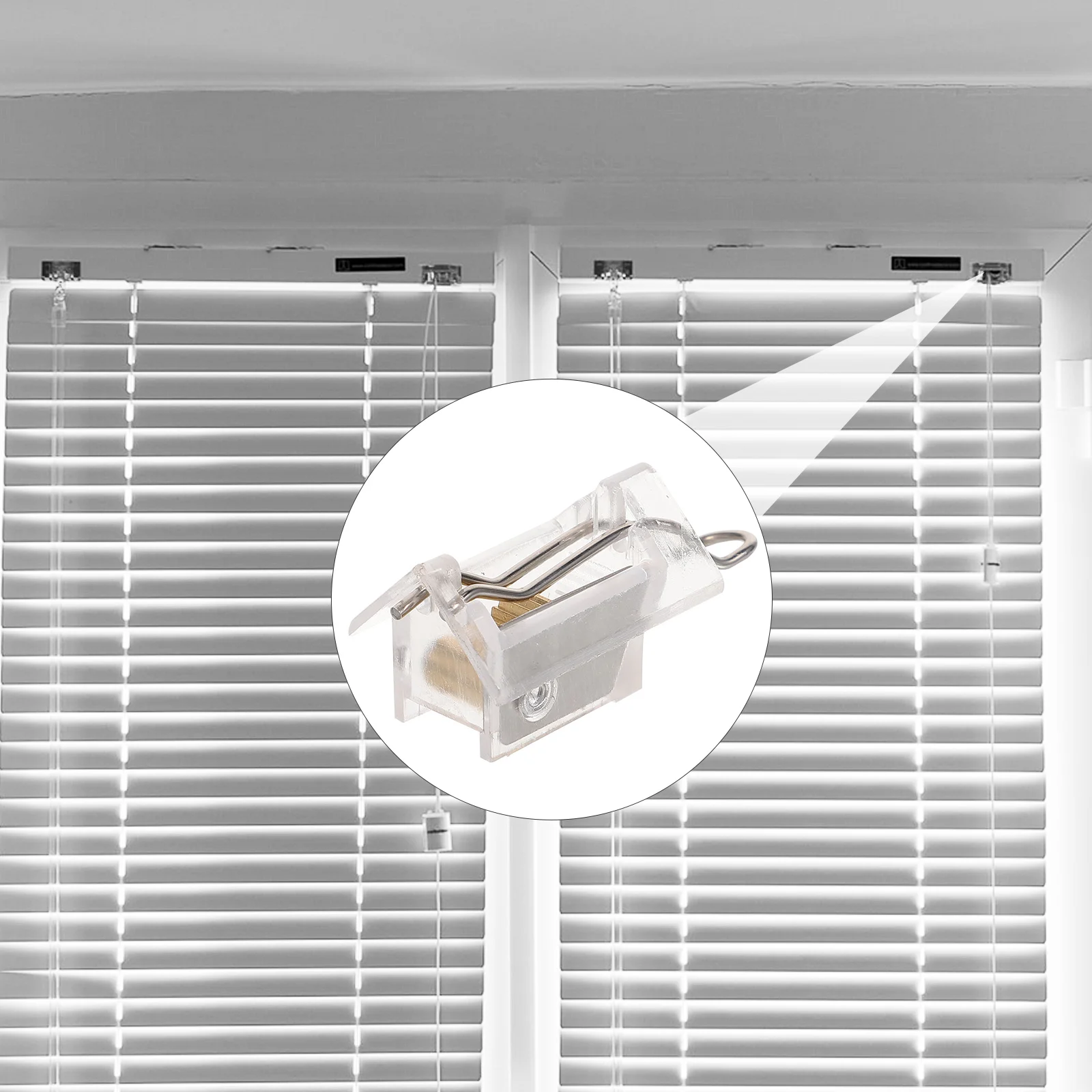 Венецианские жалюзи Замок шнура Шестерня Роликовые фитинги Жалюзи Фурнитура См.