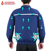 2022 summer air conditioning clothing fan cooling vest usb charging cooling sport man vest outdoor cooling fishing summer vest