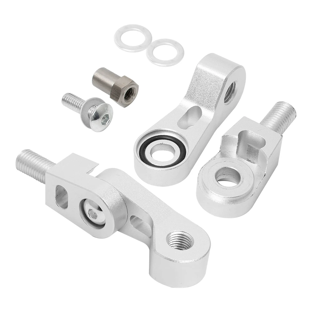

Universal M10 Stem Mirror Mount Risers Extenders Adapters for Motorcycle Harley Cruisers Scooters Sportbikes Right-Hand Threaded