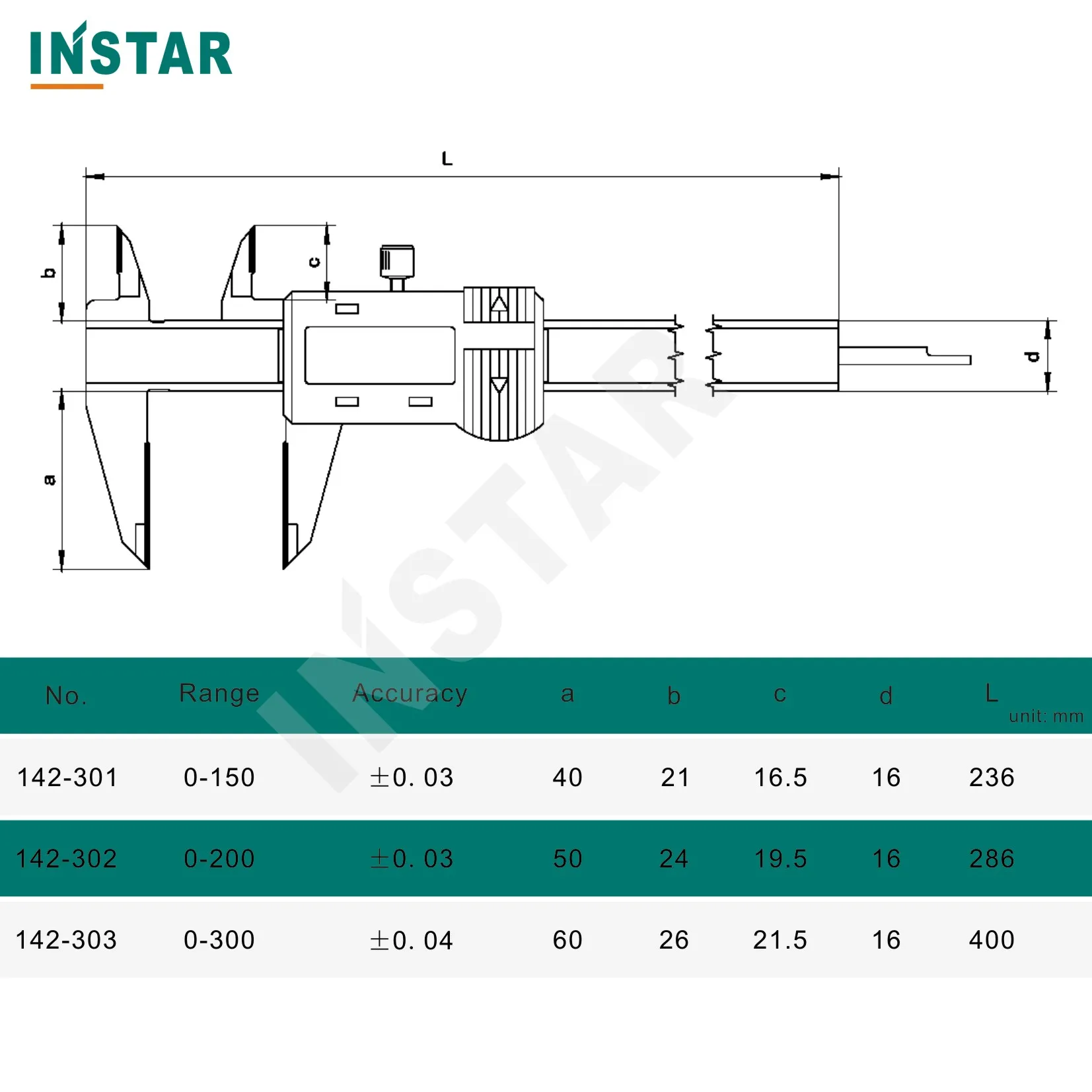 Фото Твердосплавные губки INSTAR, цифровой штангенциркуль 0-150 мм/6 дюйма x 0,01 мм, 200 мм, 300 мм, вольфрамовые губки, маркировочный манометр, нержавеющая сталь, класс DIN №2