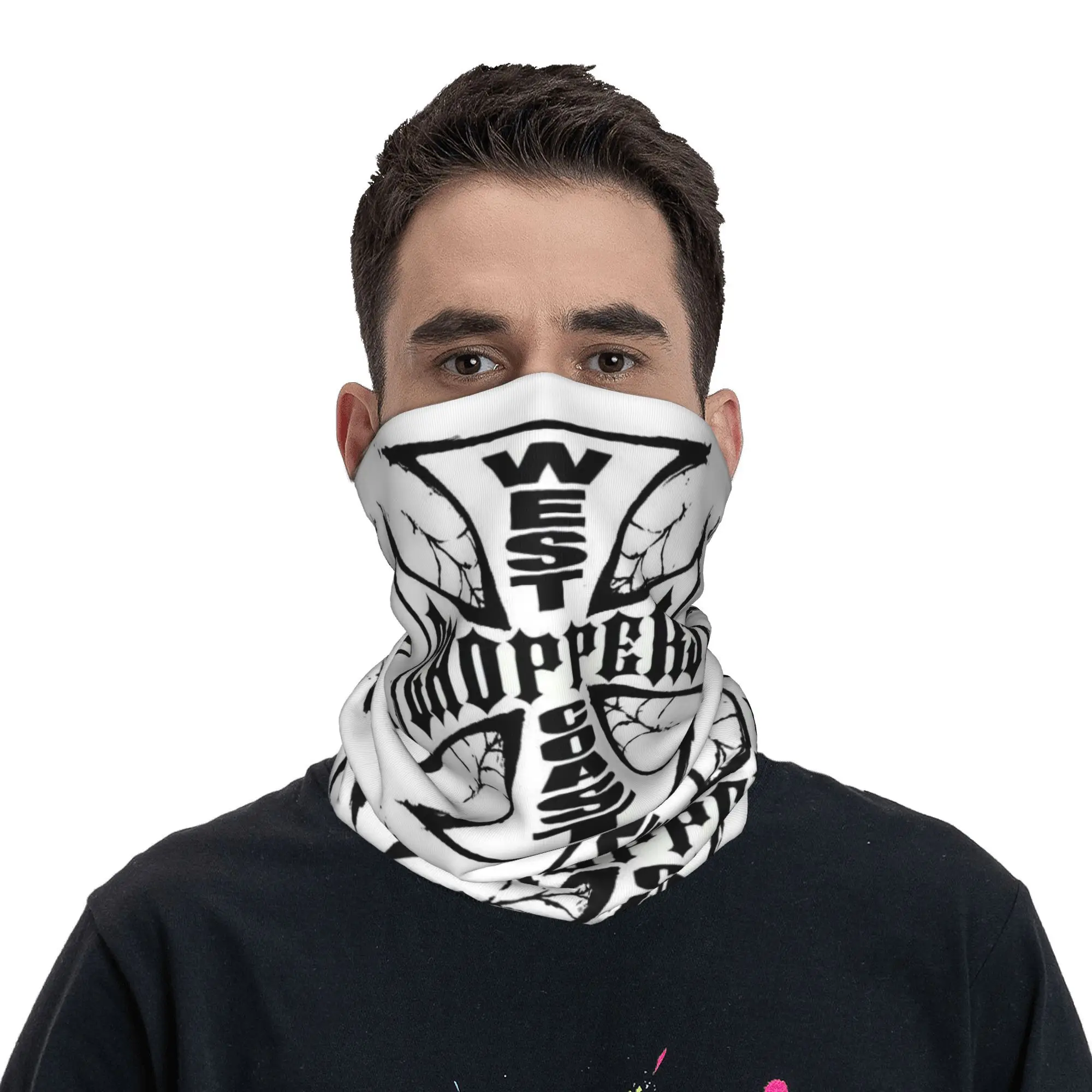 Пользовательские западные побережья железный крест чопперы бандана шеи гетры