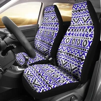 aztec deep blue and black car seat coverspack of 2 universal front seat protective cover