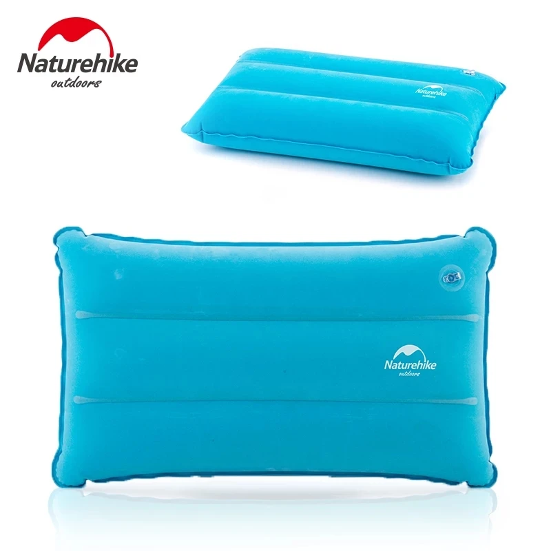 

Naturehike Outdoor Travel Inflatable Pillow Soft Comfortable Camping Portable Square Folding Travel Inflatable PillowNH18F018-Z