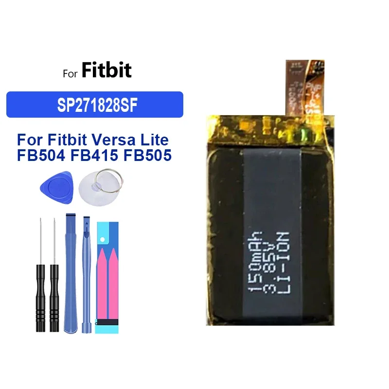 Сменный аккумулятор 150 мАч SP 271828 SF для Fitbit Versa Lite FB504 FB415 FB505