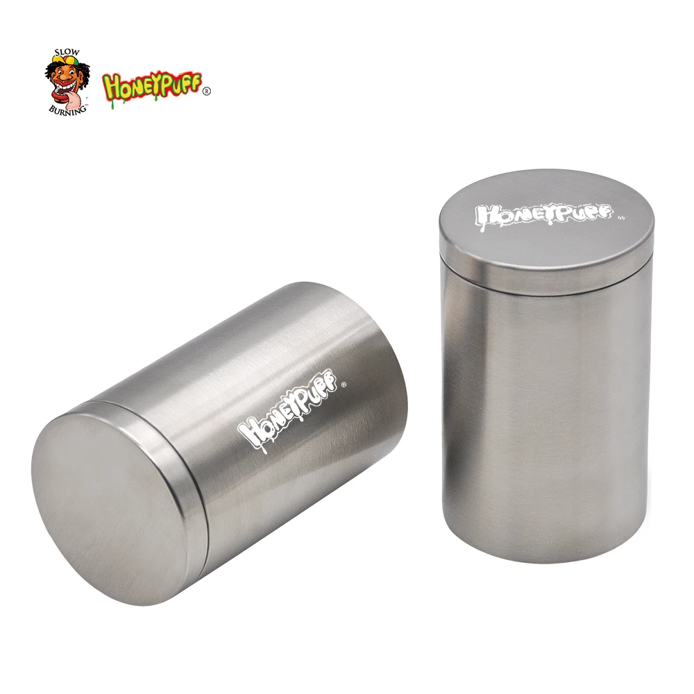 

Airtight Smell Proof Aluminum Herb Container Herb Container Storage Case