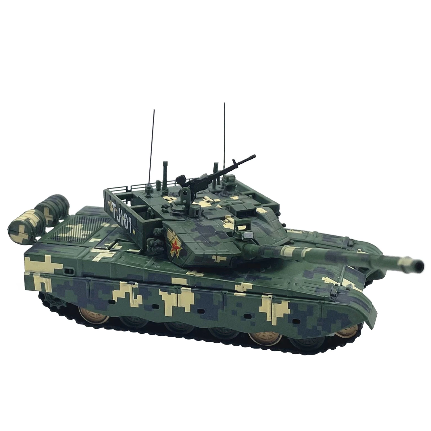 

1:72 Scale Alloy Body Simulation Of Chinese ZTZ-99A Main Battle Militarized Combat Crawler Tank Model Collection Toy Gift