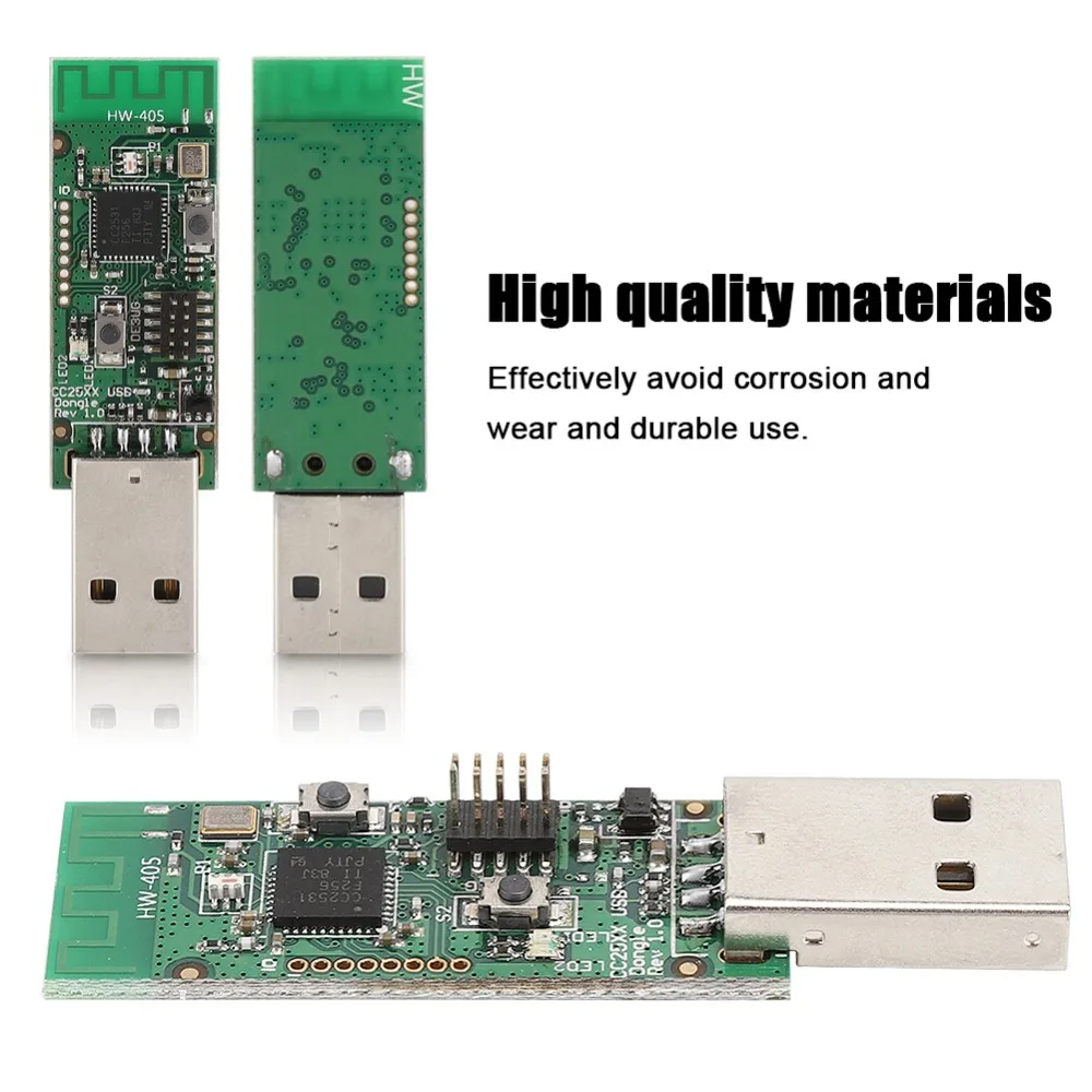 Фото Простой в установке USB-интерфейс CC2531: USB-донгл, анализатор протоколов, модуль для разработки и отладки №4