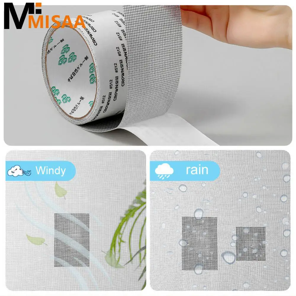 

Window Waterproof Patch Net Polyurethane Mesh For Ventilation Easy To Use Freely Cut Not Easy To Fall Off Repair Tools Good Fit