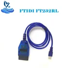 Диагностический кабель, 10 шт., USB VAG KKL 409 FT232RL OBD2, диагностический кабель VagCom, диагностический кабель VAG KKL 409 OBD2, инструмент для сканирования VAG