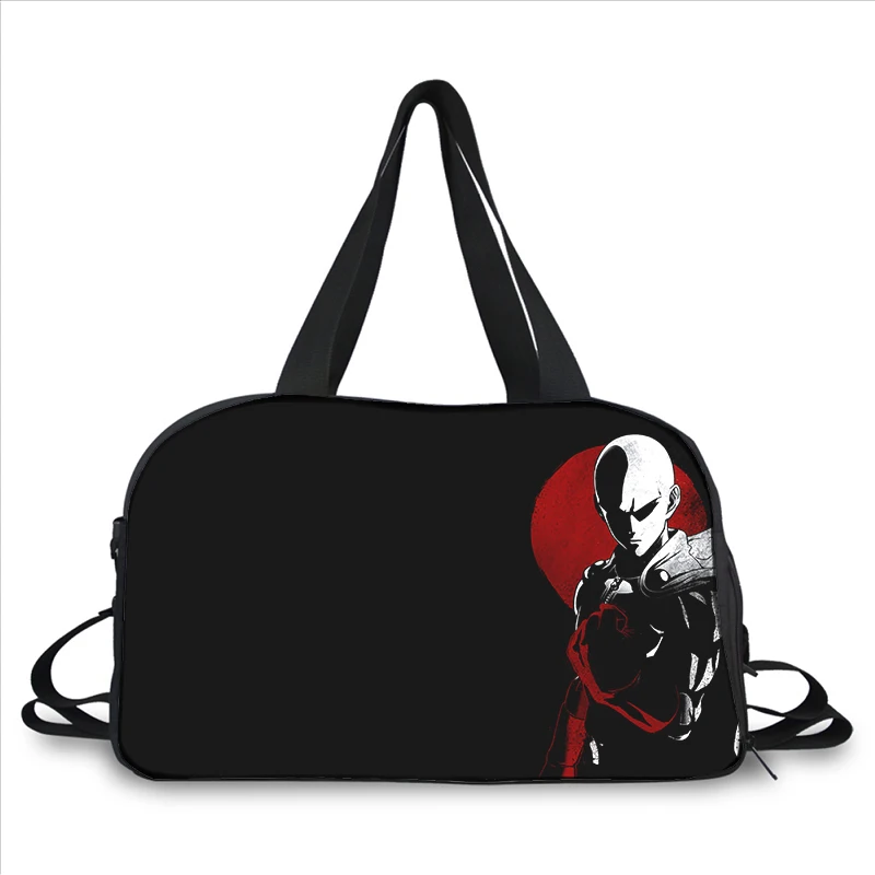 Anime One Punch Man 3D printing fashion trend portable large capacity multi function messenger bag travel bag