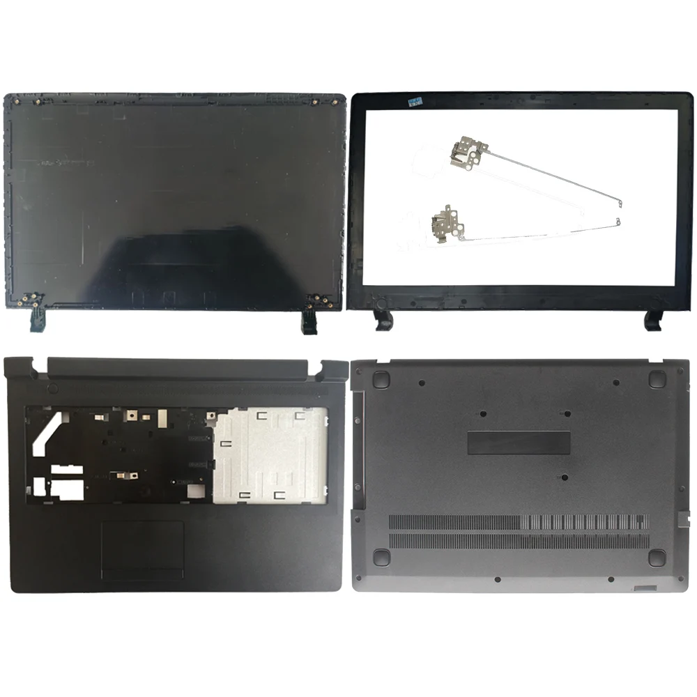 

New Case For Lenovo Ideapad 100-15 100-15IBY B50-10 Laptop LCD Back Cover/Front Bezel/Screen Hinges