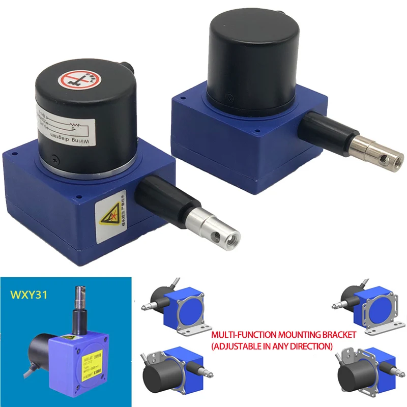 Высокоточный кабельный энкодер RS485 RS232 Wxy31 электронная линейка импульс тока 0-1200