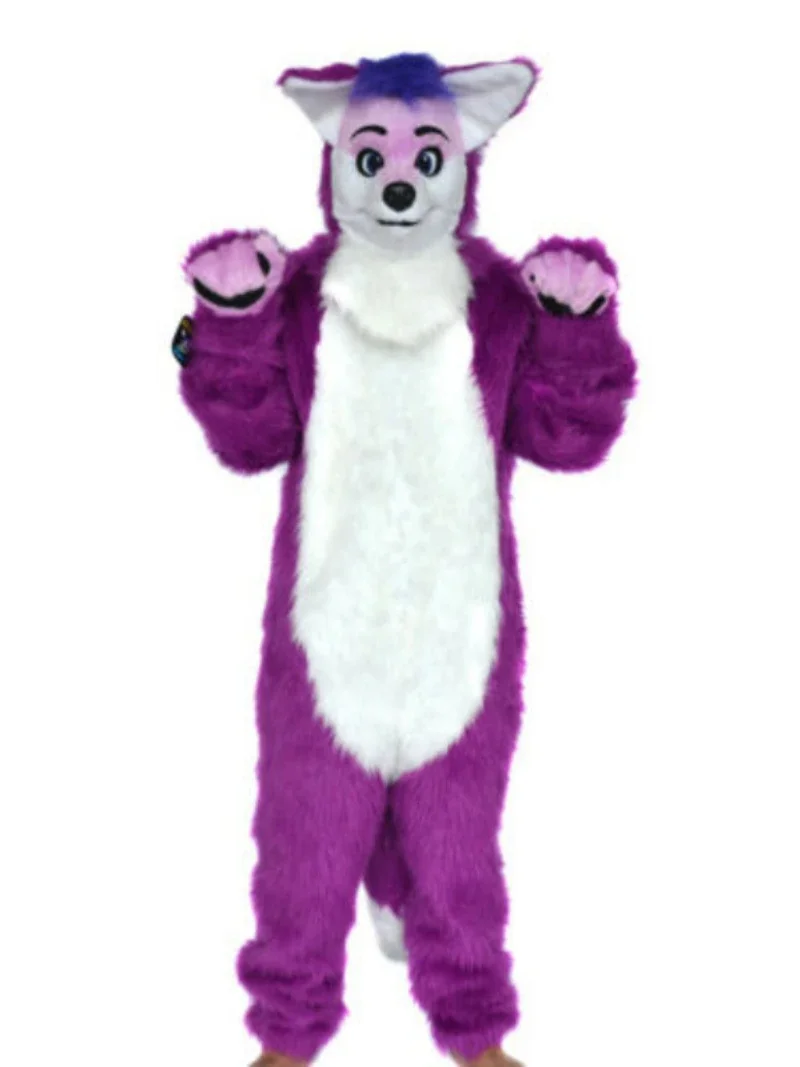 Huksy собака искусственный костюм косплей мультфильм искусственная игра наряды