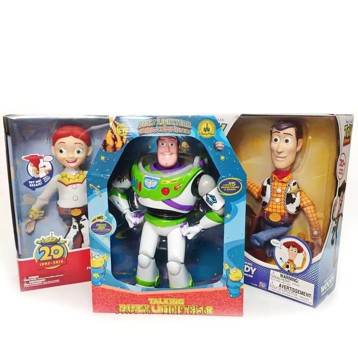 

Disney Toy Story 4 Sherif Woody cowboy Can Talk Sound and light Buzz Lightyear toys Jessie Action figure Toys For Children gifts