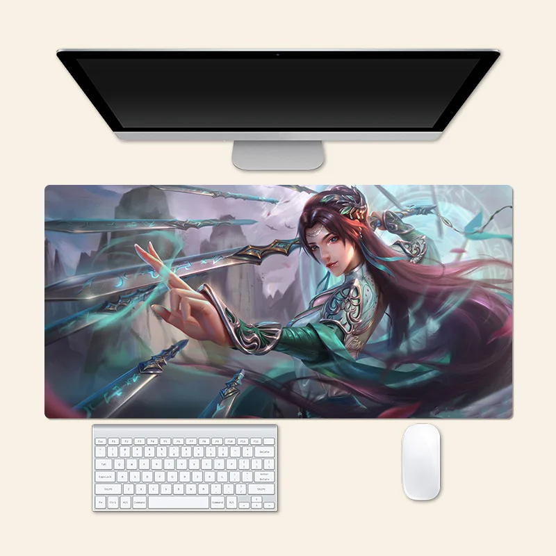 

Yun Yun Battle Through The Heavens Fiction Large Mouse Pad PlayMat Game Creative Desk Gaming Mat Office Mousepad