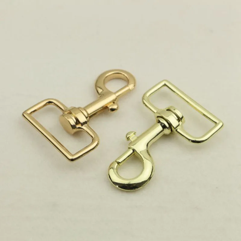 1 шт. металлический карабин поворотный крючок для глаз кожаный ремешок сумок