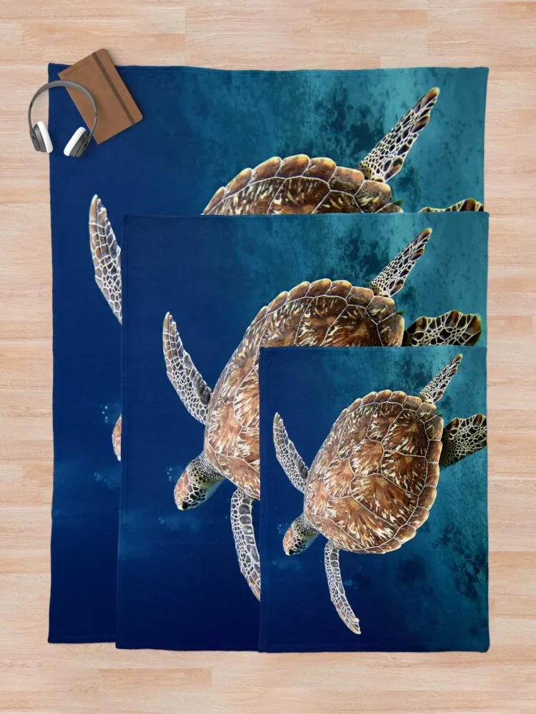 Фланелевое одеяло с черепахой