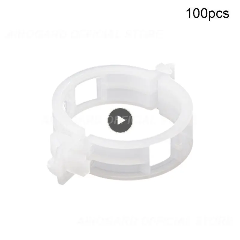 

50/100 Reusable Plastic Plant Support Clips For Plants Hanging Vine Clips Garden Greenhouse Vegetables Tomato Clips Plant Clips