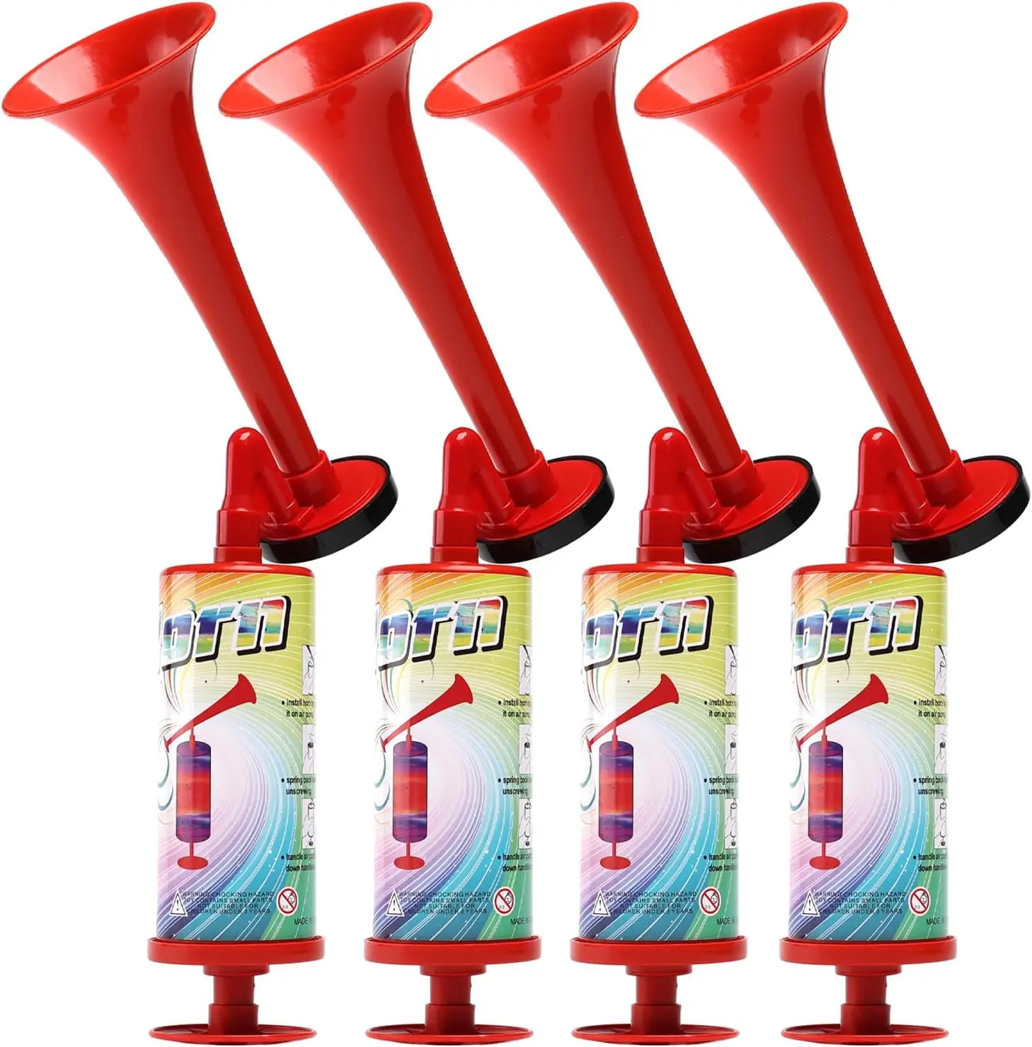 łębinę pneumatyczne FARBIN Klakson powietrzny do pomp morskich i sportowych ręczny klakson łodzi z głośnym dźwiękiem osobisty