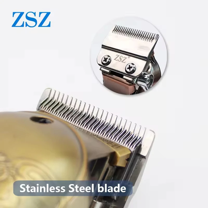 F-98 2024 Профессиональная машинка для стрижки волос с регулируемым лезвием мужских