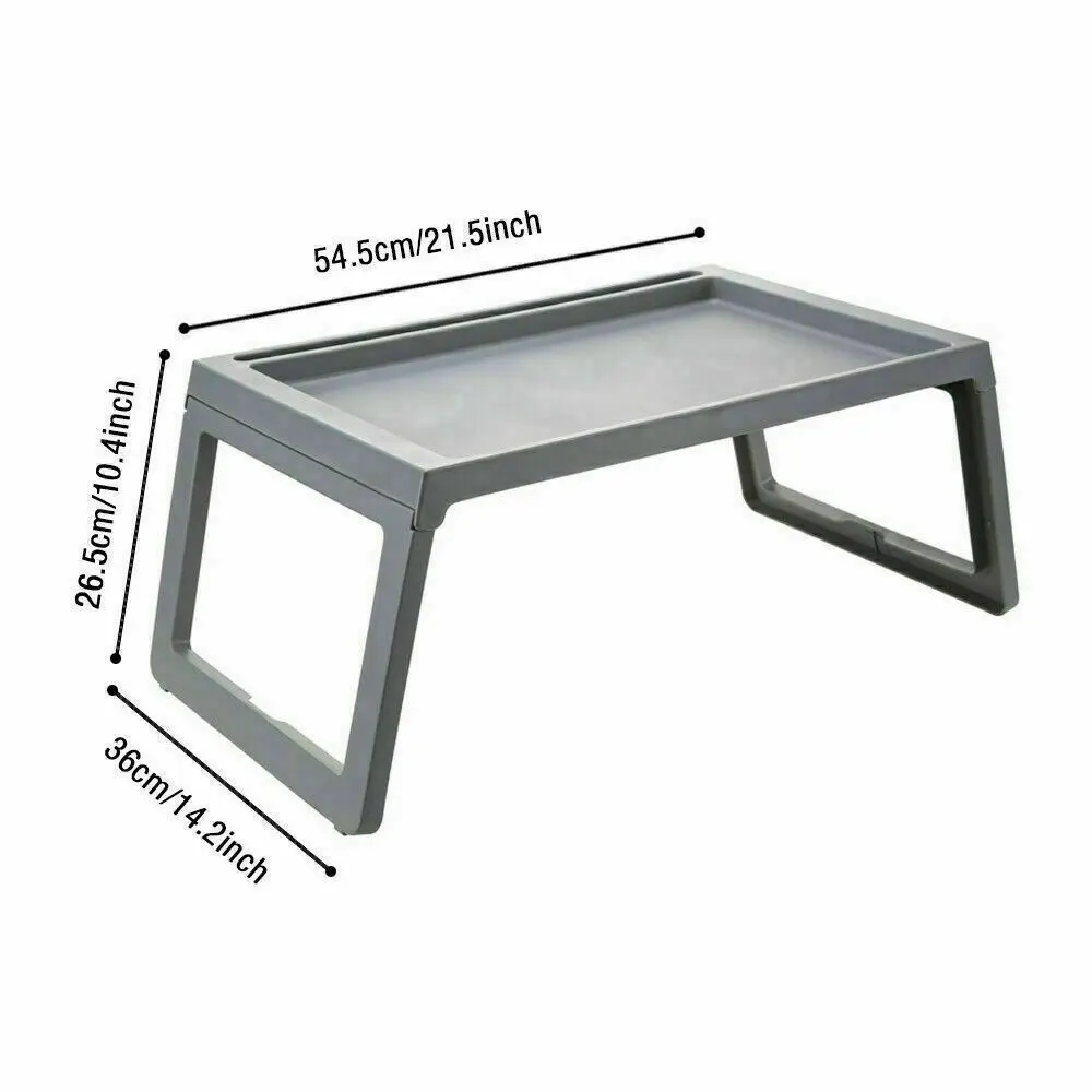 1PC Polypropylene Laptop Lap Tray Breakfast Bed Home office Portable Folding Desk Computer Table Convenience Sofa Notebook Tray images - 6