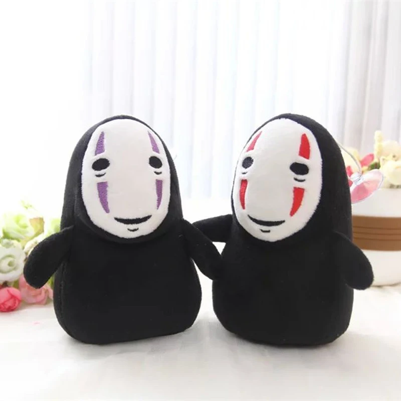 

20cm Spirited Away Faceless Man No Face Plush Toy Doll Miyazaki Hayao No Face Ghost Plush Stuffed Toys for Kids Children Gifts