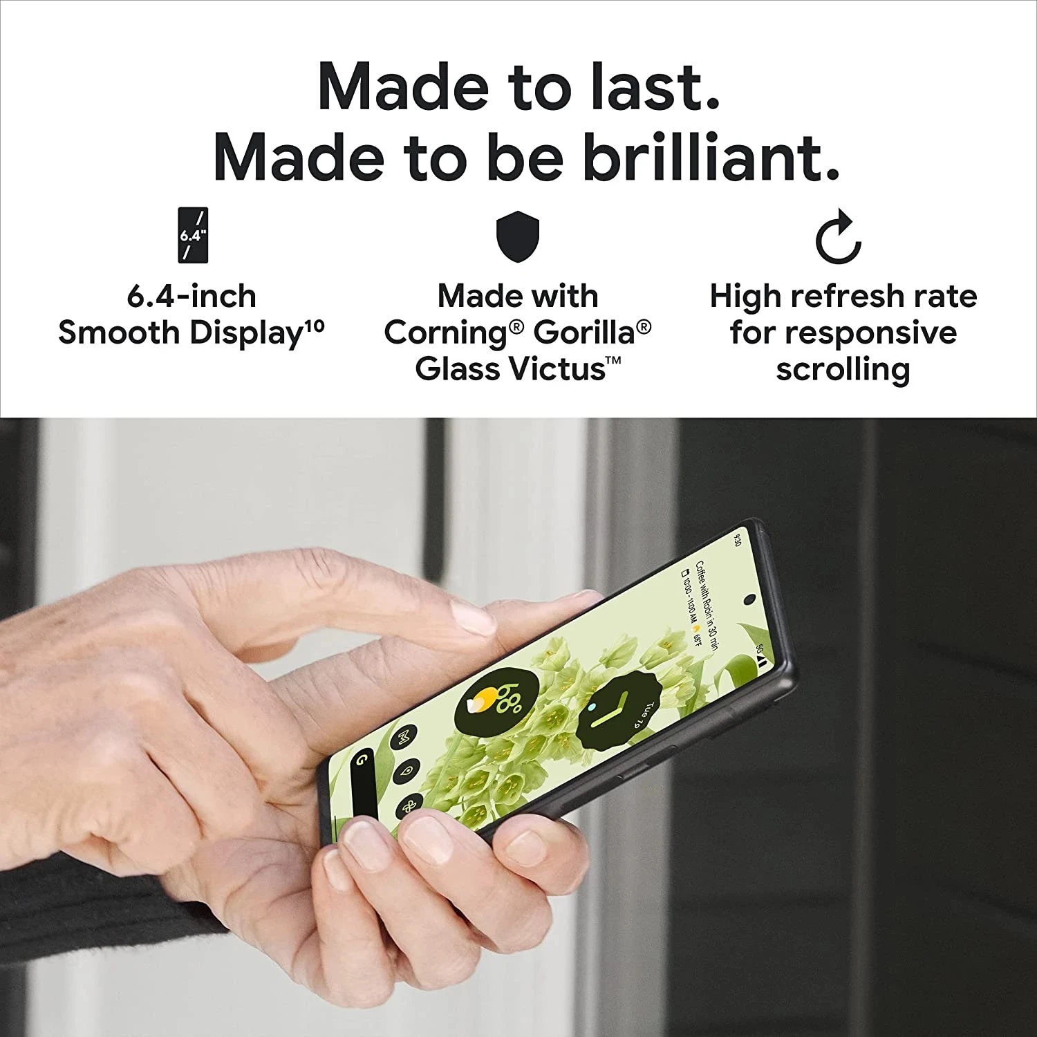 Google Pixel 6 5G Smartphone 8GB RAM 128GB/256GB ROM 6.4