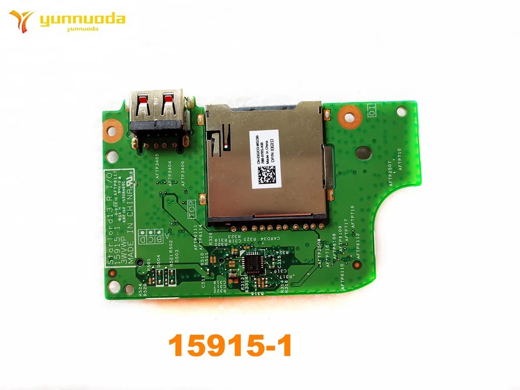 15915-1 для DELL 5368 5378 USB плата Starlord13 3WVWP CN-03GX53 протестирована хорошо