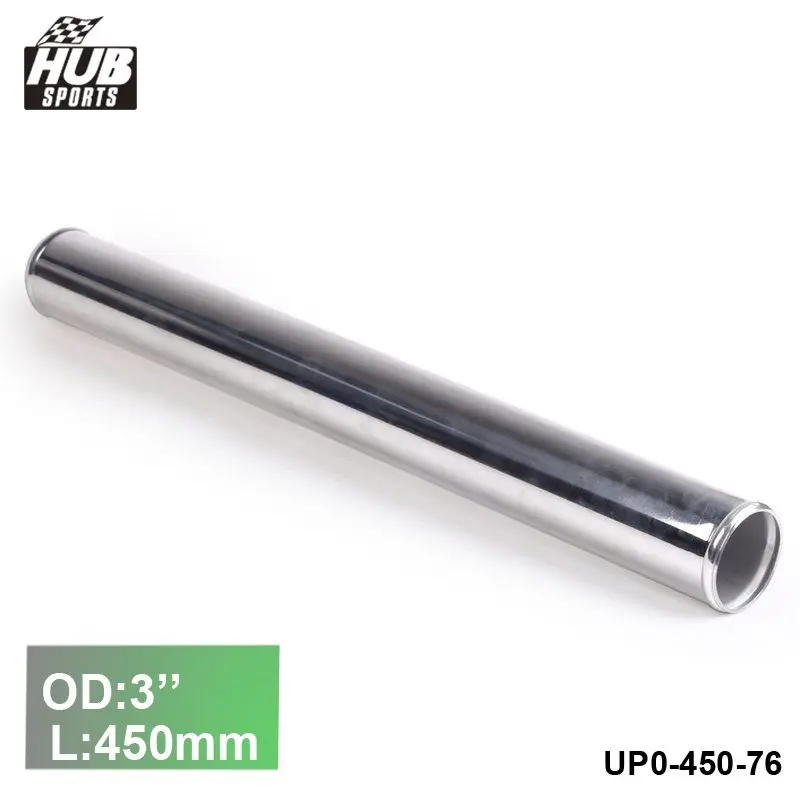 2pcs/unit 76mm 3&quotOD Out/Inlet Aluminum Straight Turbo/Intake/Intercooler Elbow Piping L:450mm For TOYOTA SUPRA 86-92 UP0-450-76 - купить