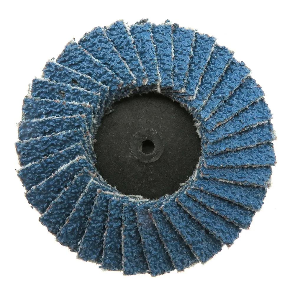 

11pcs 50mm 2 Inch Flap Discs 40 Grit Flap Sanding Disc Holder Polishing Sandpaper Wheels Quick Change Alumina Abrasives Tools