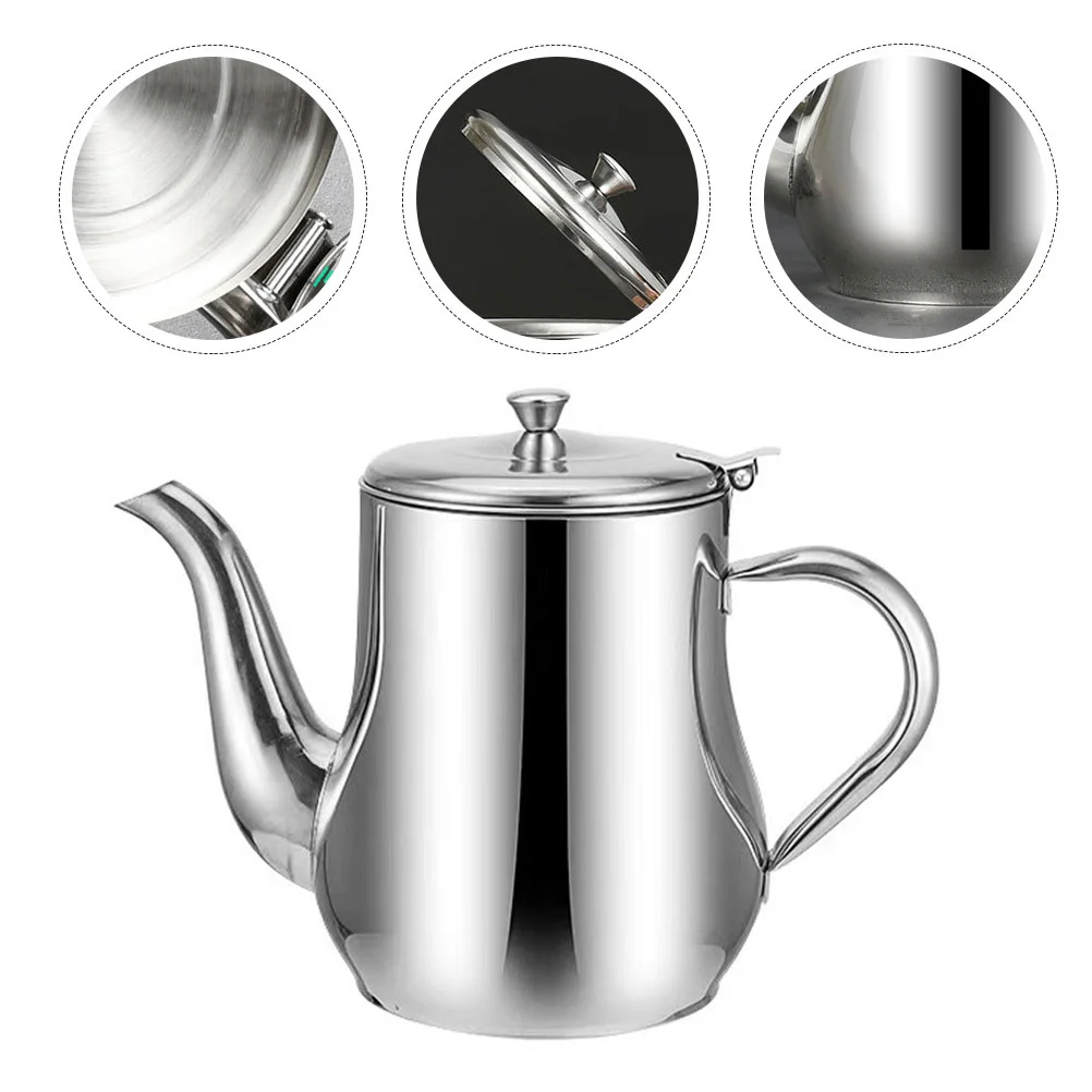 

Stainless Steel Oil Pots Filter Net Oil Strainer Pot Bacon Grease Storage Can Tea Pot Kettle Dispenser Home Kitchen Cooking