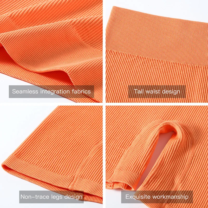 Seamless Leggings Yoga Pants Gym Outfits Contour High Waisted Workout Pant Fitness Sport Butt Lifting Tights Sexy Stretch