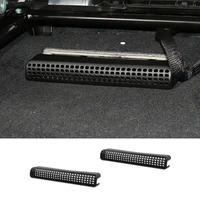 2pcs car styling air conditioning outlet air vent dust protective cover for mercedes benz e class e200l e300l 2016 lhd