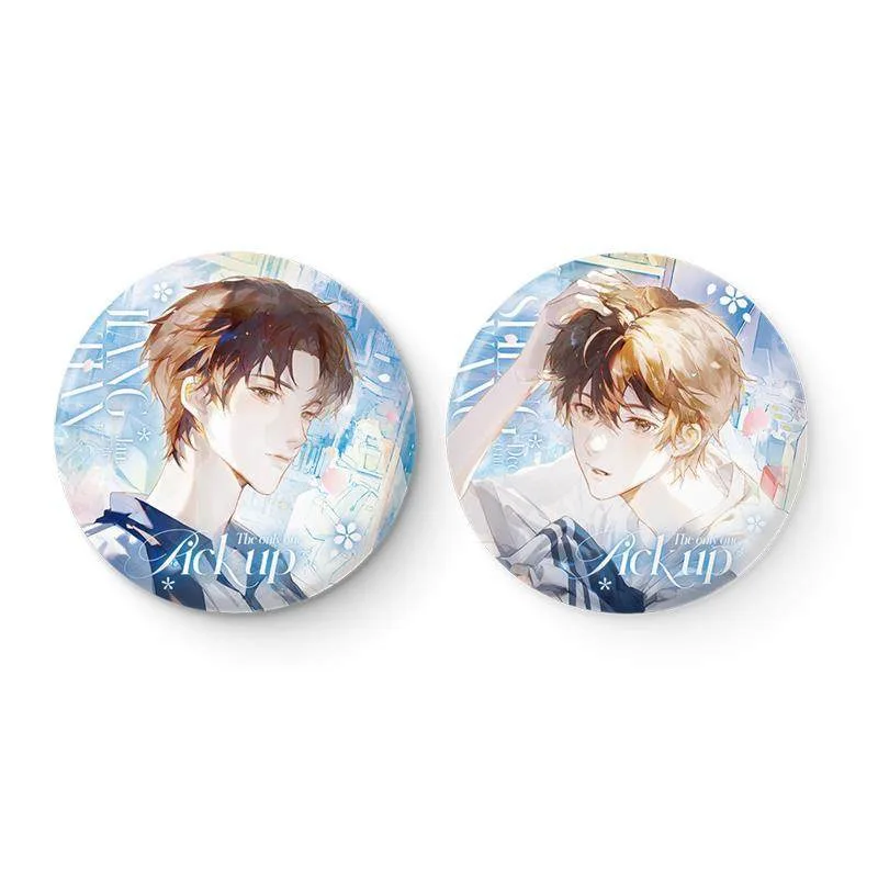 The Only One Mou Официальный оригинальный BL Роман Жесть Значок Bajji Quicksand Акриловая