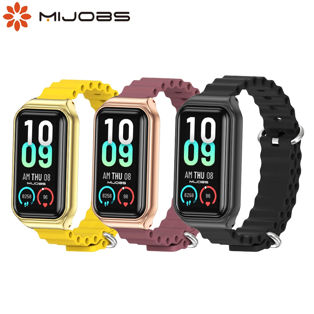 

Сменный ремешок для Huami Amazfit Band 7, силиконовый ремешок для смарт-часов Amazfit 7, ремешок для смарт-часов