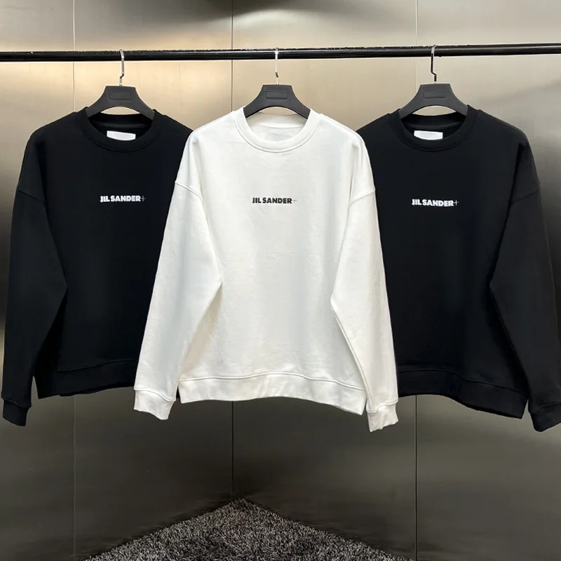 

high quality JIL Fashion Letter Oversize Loose Men Women Couple Casual Women's Sweater Ins Tide Brand graphic hoodies Casual