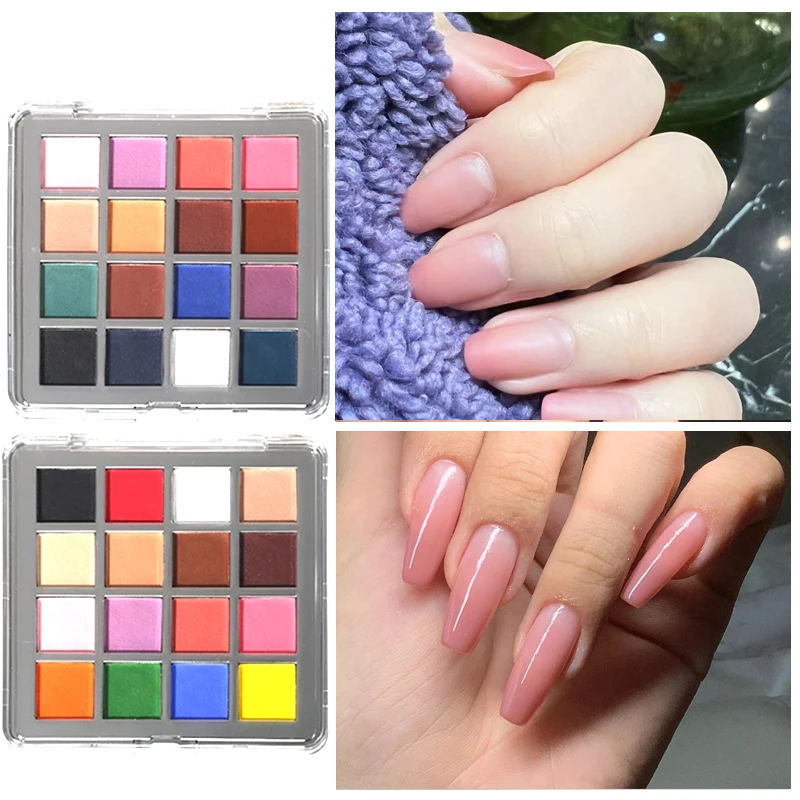 

2023 новейший твердый волшебный градиентный порошок для ногтей на день рождения товары для маникюра принадлежности для ногтей для профессио...